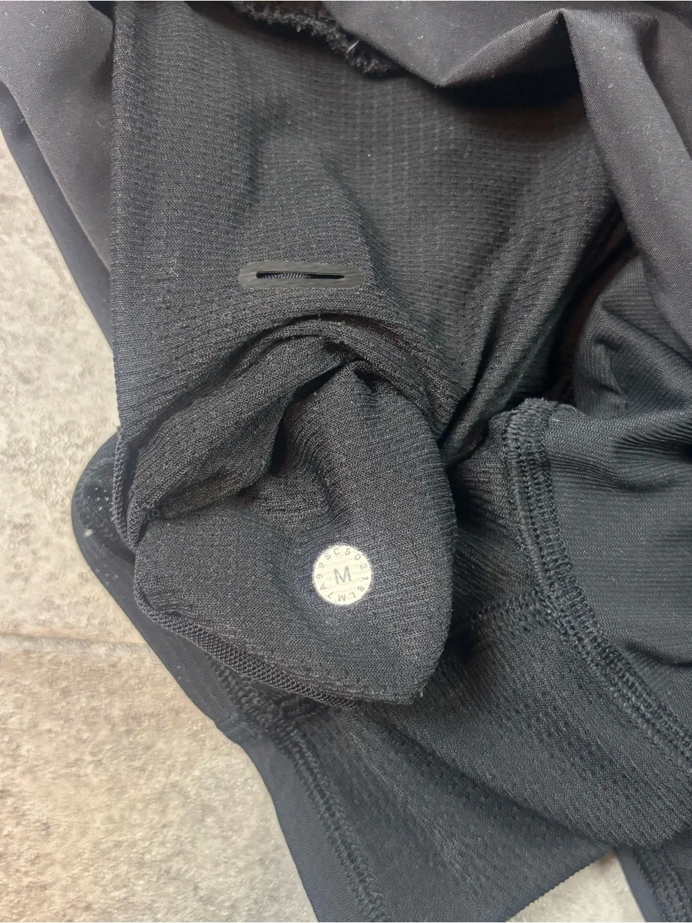 Lululemon Surge Short 6" Lined Drawstring Black Medium M7A99S - Picture 8 of 10